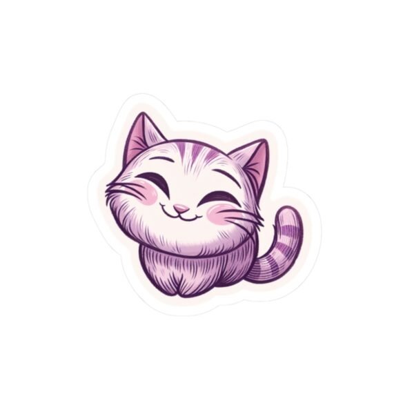 sticker alice in wonderland cheshire cat cute pastel